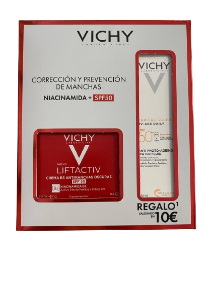 Vichy cofre liftactiv B3 crema SPF50 2