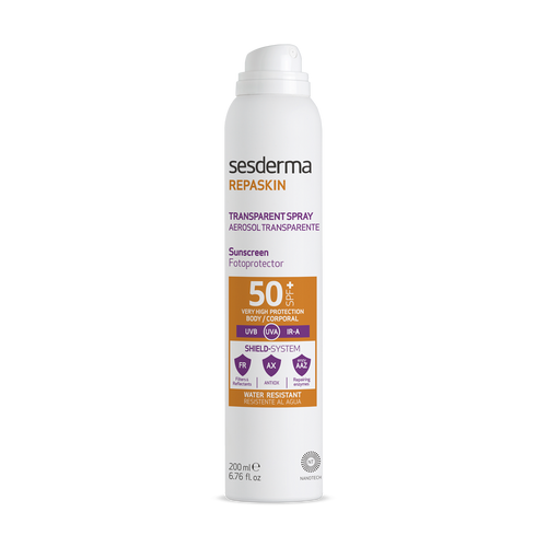 SESDERMA, nao nature, Repaskin Spray Transparente 50+spf 200ml