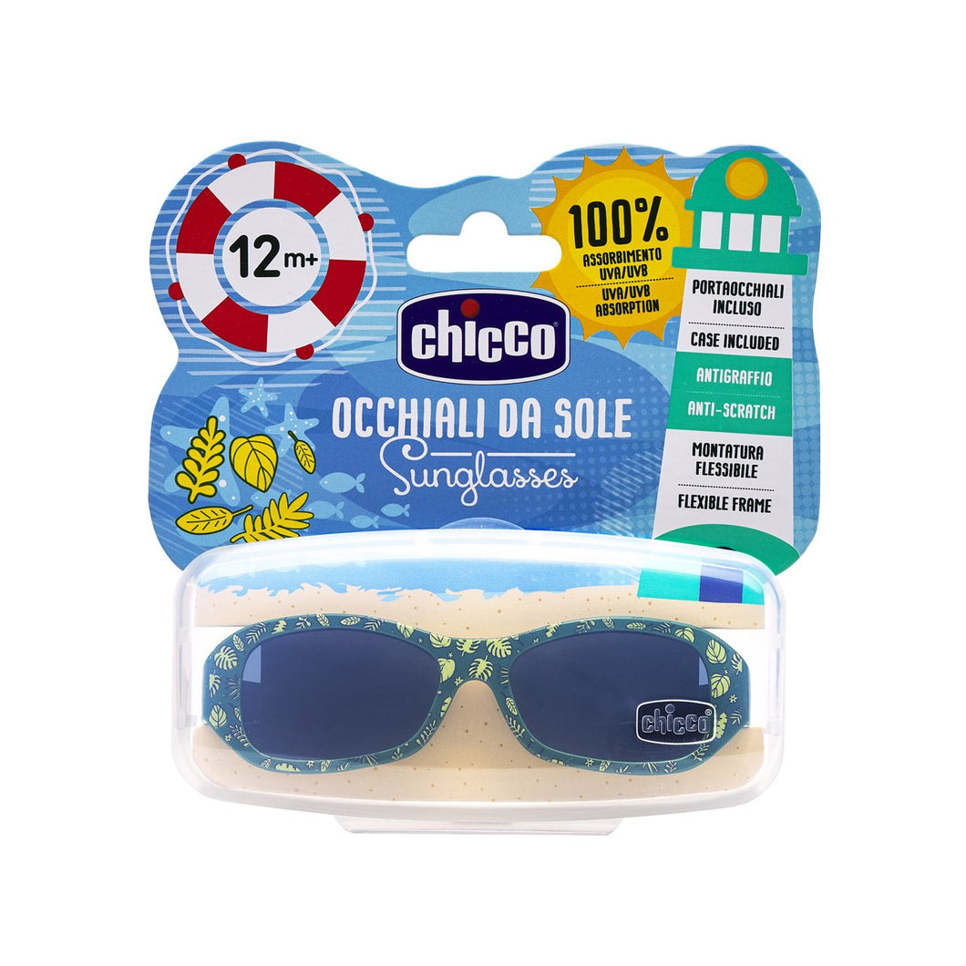 Chicco gafas solares verdes con hojas 12m+