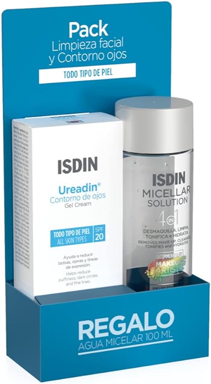 Pack Ureadin Contorno ojos  + Agua Micelar 100ml.