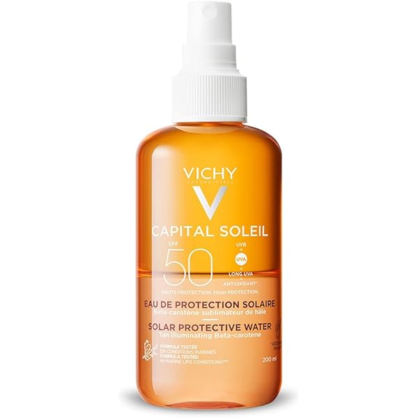 Agua De Protección Solar Luminosidad spf50  200ml