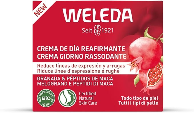 Weleda crema de día granada y péptidos de maca 40 ml