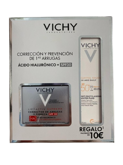 Vichy cofre lifactiv HA + capital soleil UV-AGE SPF 50