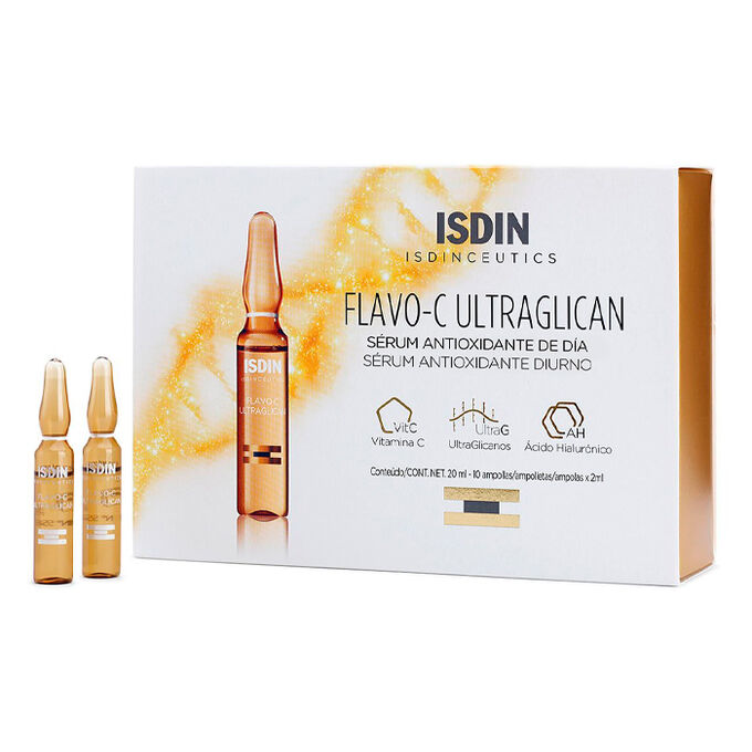 Isdin Flavo-C Ultraglicano sérum 10 ampollas