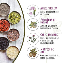 Cargar imagen en el visor de la galería, Naturtint hair food purple rice mask 150 ml
