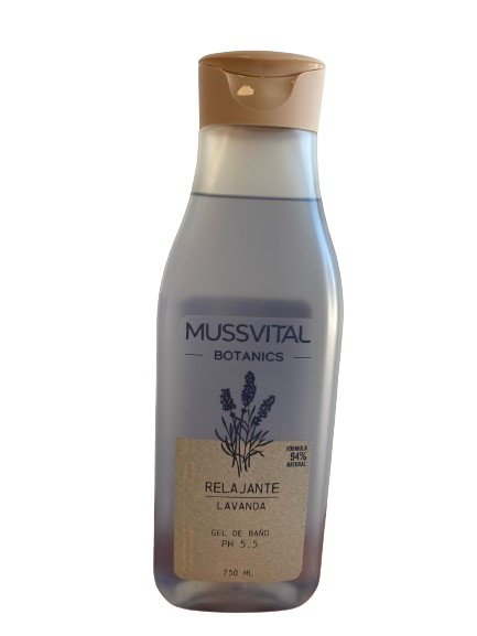 Mussvital Botanics gel de lavanda 750 ml