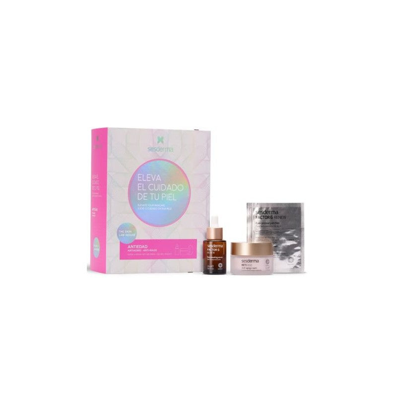 Sesderma Pack Antiedad Sérum Factor G 30ml. + Crema Reti Age 50ml.+parches ojos Factor G