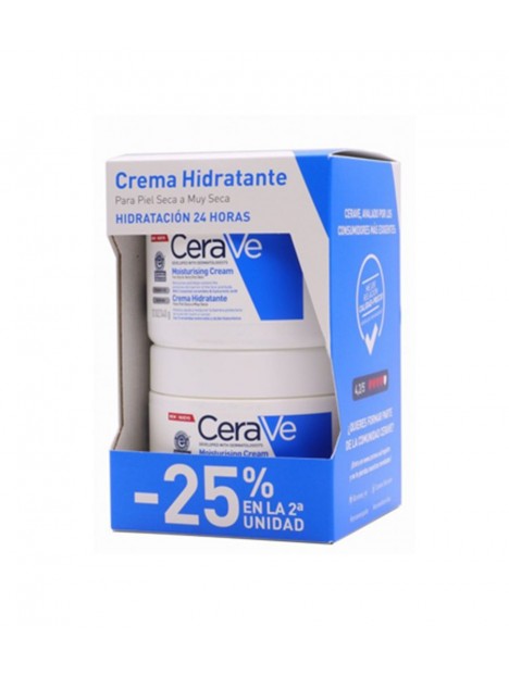 Duplo Cerave crema hidratante 2x340