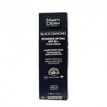 Cargar imagen en el visor de la galería, Martiderm Black Diamond Epigence Optima SPF50+ Fluido Cream Piel Normal Seca 30ml.
