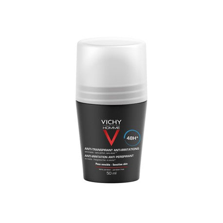 VICHY HOMME Desodorante Anti-Transpirante Efecto Calmante 50ml