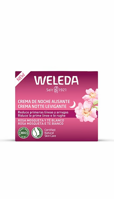 Weleda crema de noche rosa mosqueta