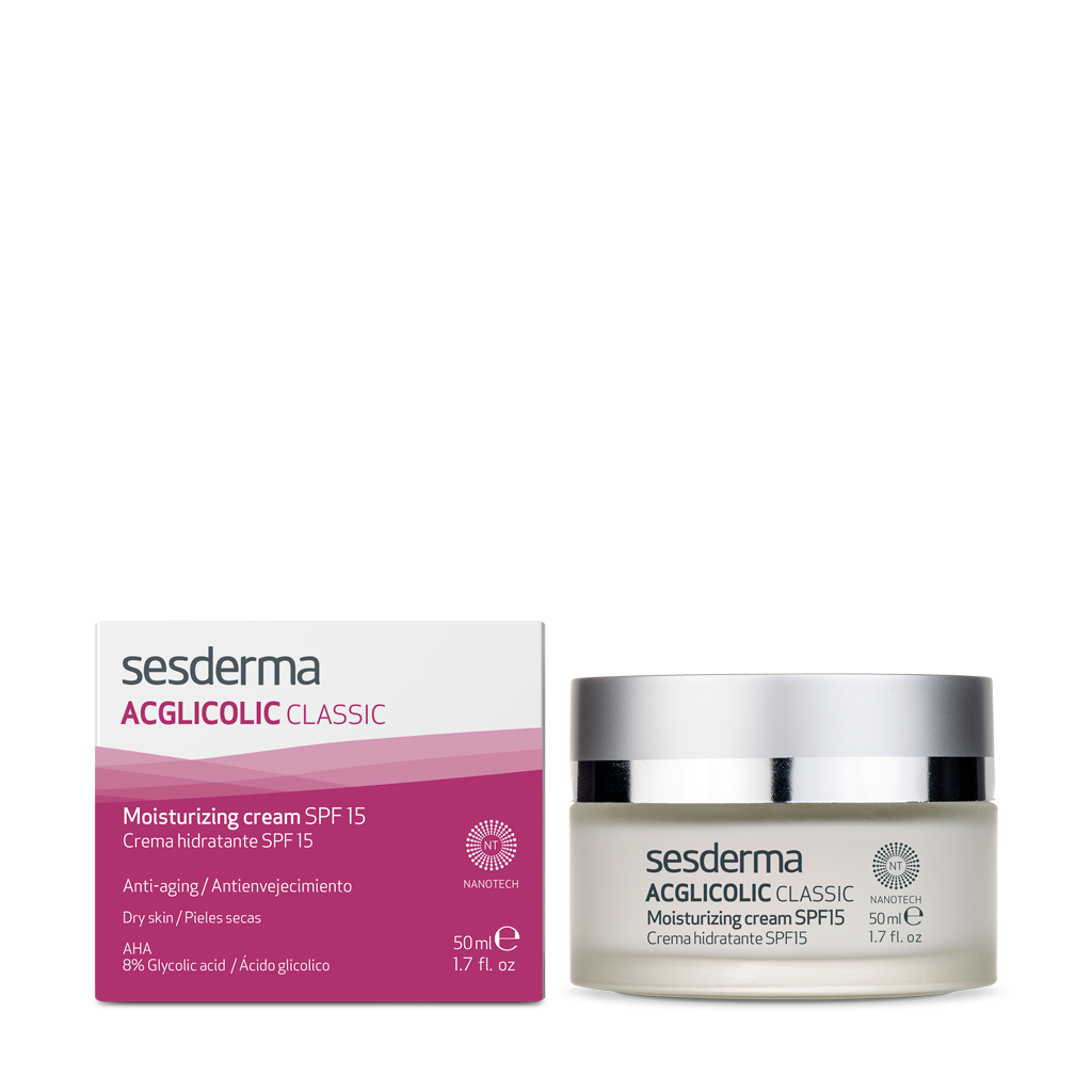SESDERMA - Acglicolic Classic Crema Hidratante Spf 15 50Ml. - Parafarmacia Nao Nature