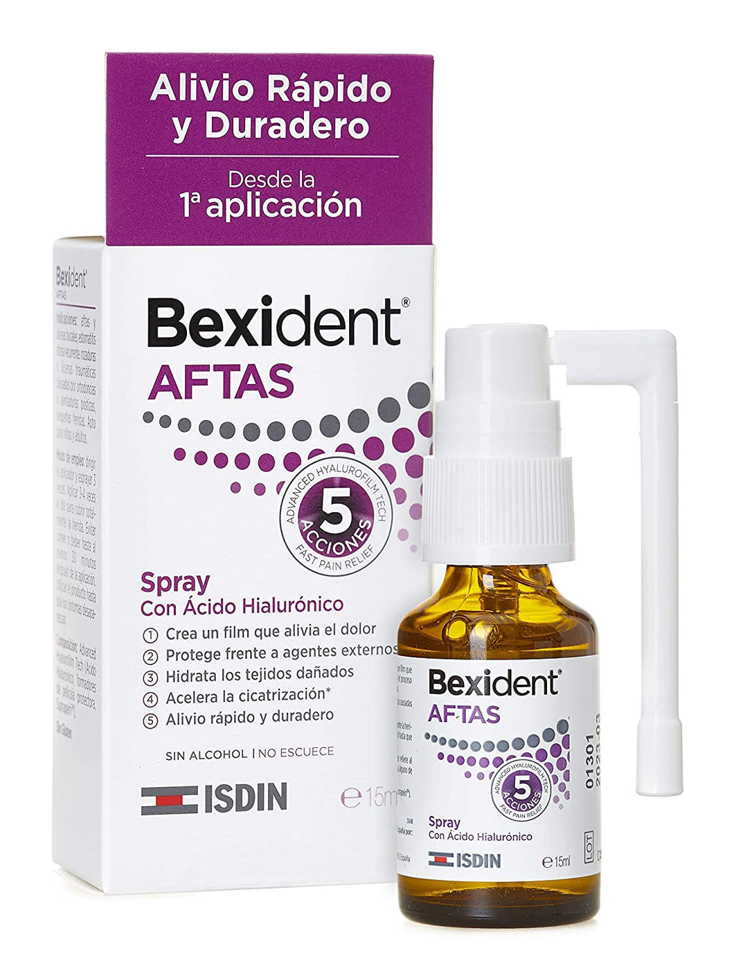 ISDIN - Bexident Aftas Spray 15ml. - Parafarmacia Nao Nature