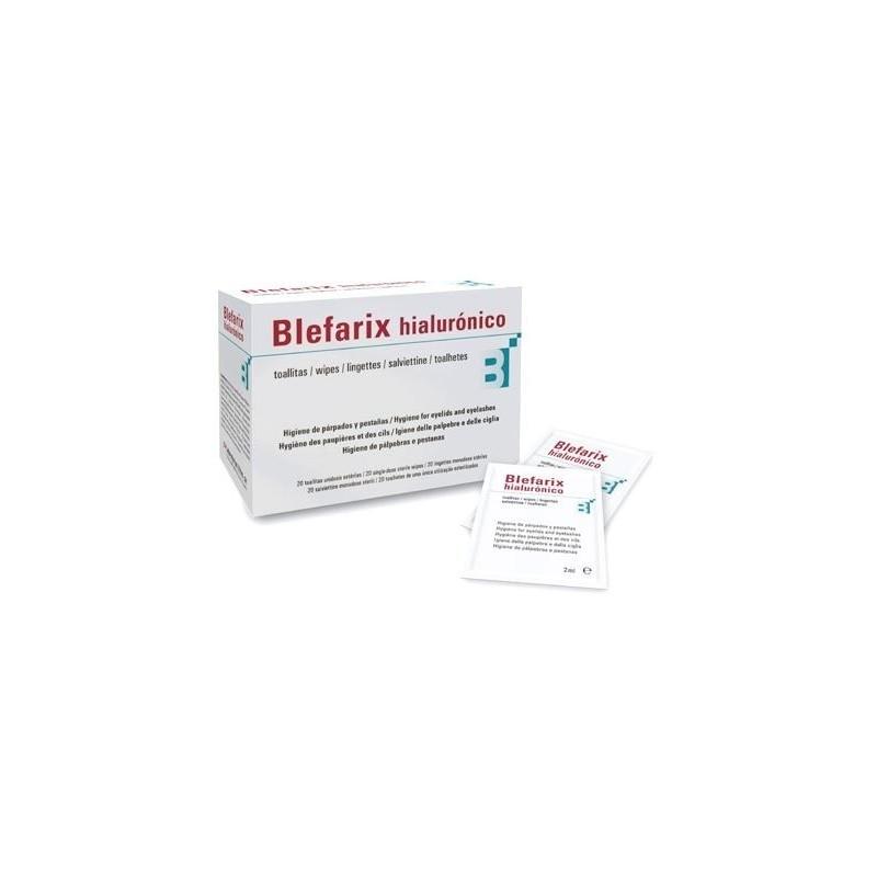 Laboratorios VIÑAS, nao nature, Blefarix Toallitas - Higiene De Párpados Y Pestañas (20 Toallitas)