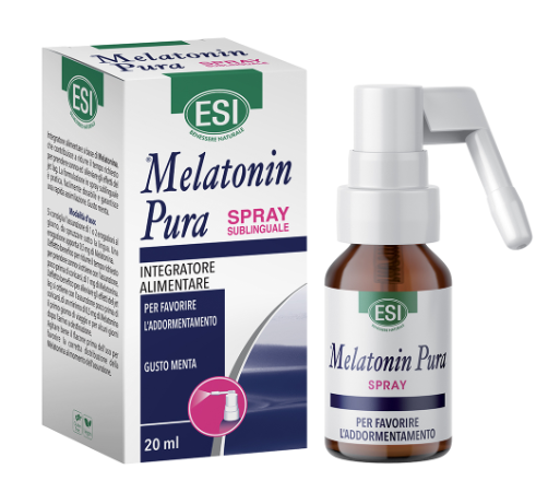 ESI, nao nature, Melatonina Pura Spray Sublingual Sabor Menta 20ml