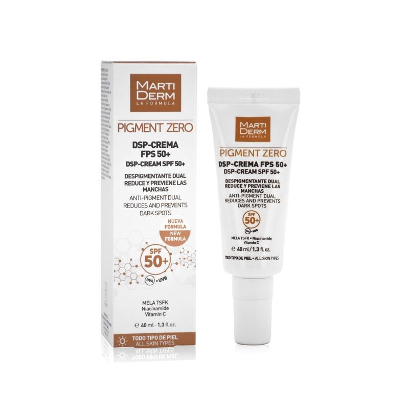 MARTIDERM - DSP Crema SPF 50+ (pigment zero) 40ml. - Parafarmacia Nao Nature