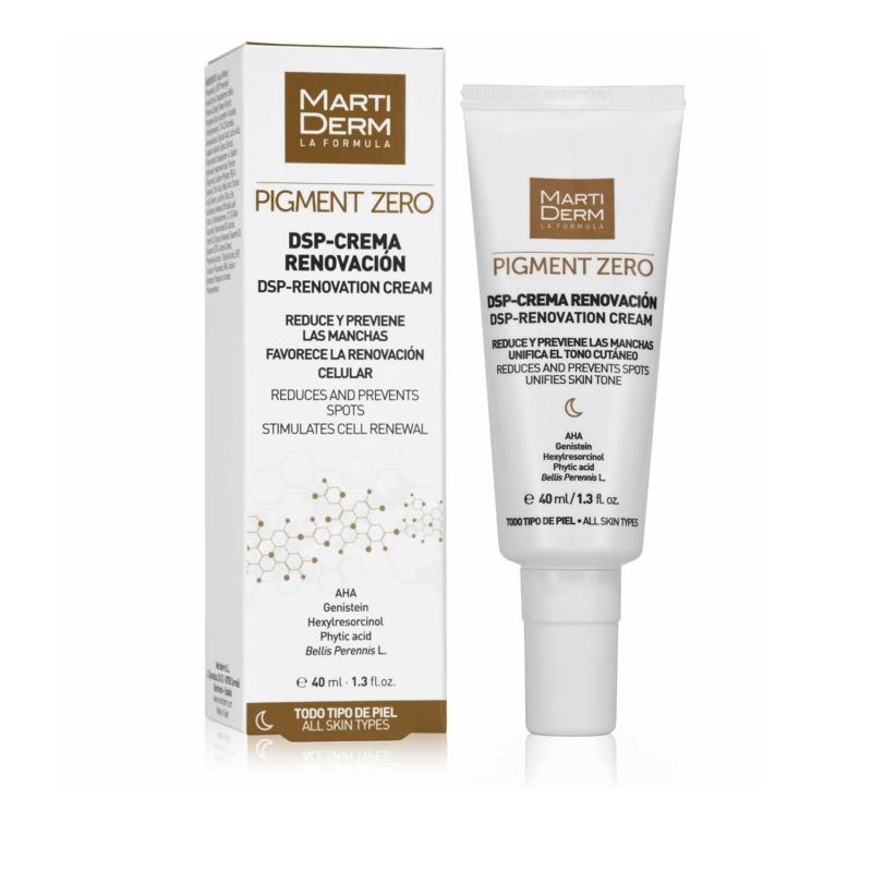 MARTIDERM - DSP Crema renovación (pigment zero) 40ml. - Parafarmacia Nao Nature