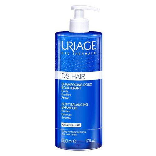 URIAGE, nao nature, Uriage DS Hair Champú Suave Regulador 500ml.