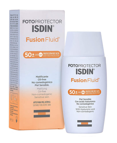 ISDIN - Fotoprotector Fusion Fluid 50+ 50Ml. - Parafarmacia Nao Nature