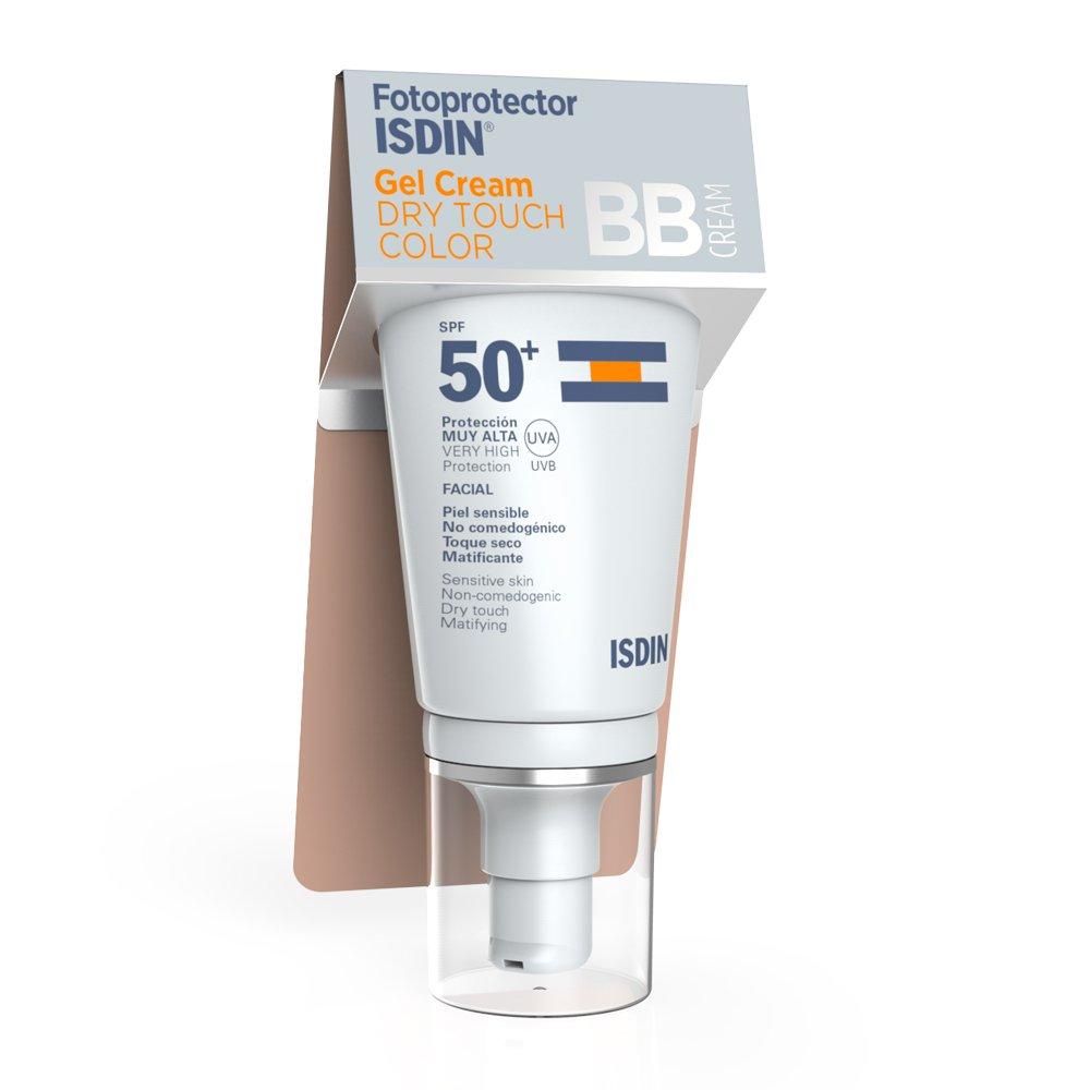 ISDIN - Fotoprotector Gel Cream Dry Touch Color spf 50+ 50ml. - Parafarmacia Nao Nature