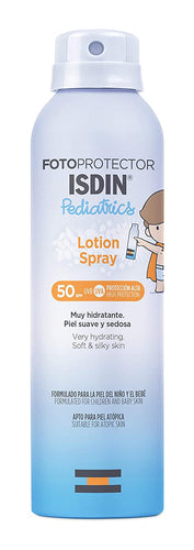 ISDIN - Fotoprotector SPF50 Pediatrics Lotion Spray 200ml. - Parafarmacia Nao Nature