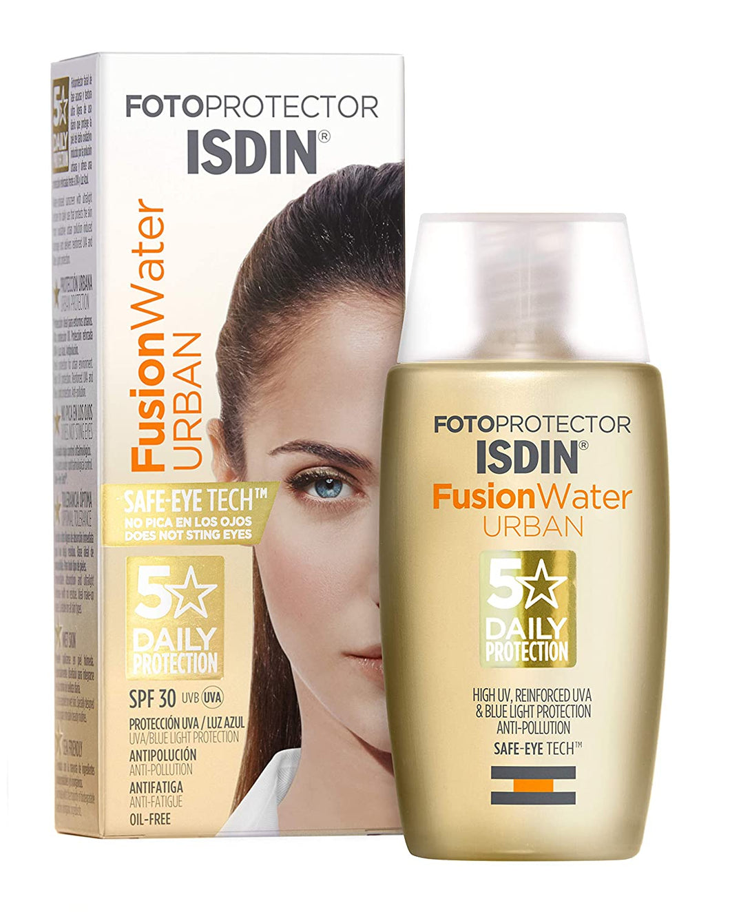 ISDIN - Fotoprotector Isdin Spf-30 Fusion Water Urban 50 ml. - Parafarmacia Nao Nature