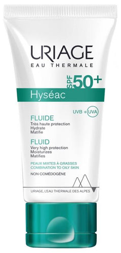 URIAGE, nao nature, Hyseac Fluido Spf50 50Ml.