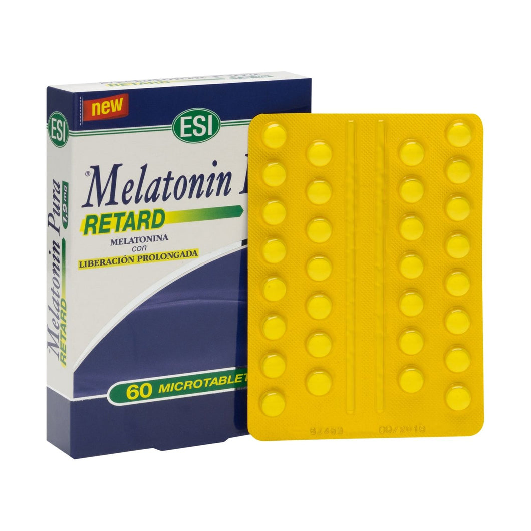 ESI, nao nature, ESI Melatonina Retard Pura 1,9 Mg (60Mtabl.)