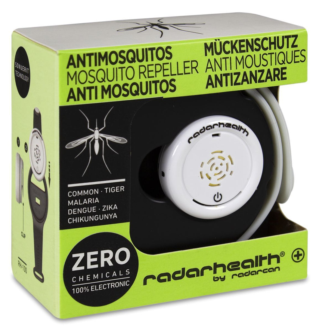 RADARCAN, nao nature, Pulsera & Clip Anti Mosquitos 0% Químicos - 100% Electrónico (viene con pila)