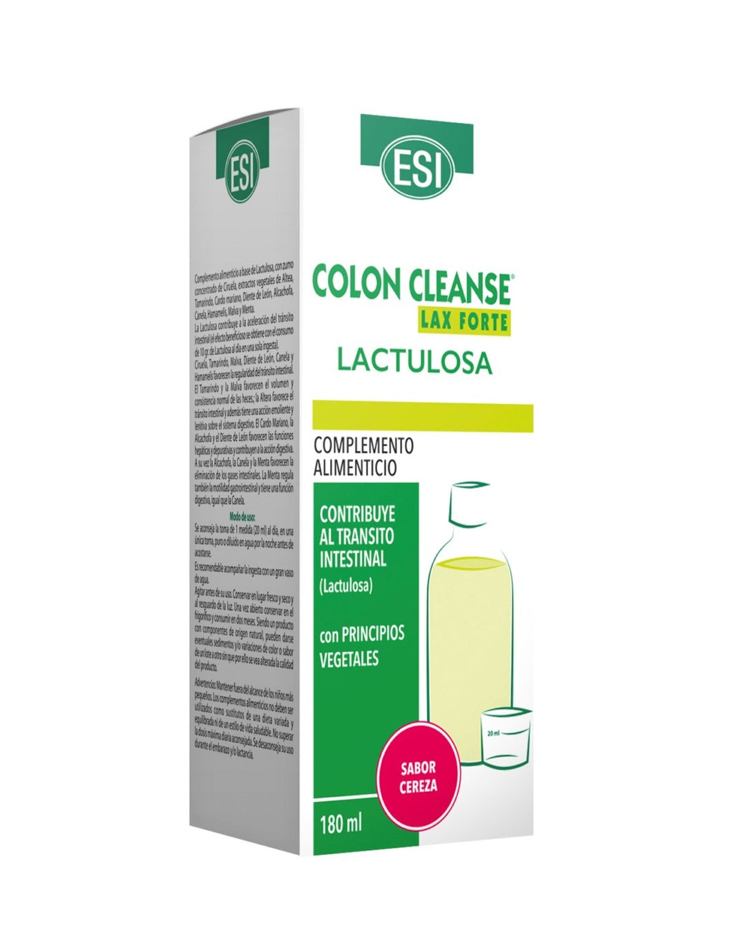 ESI Colon Cleanse Lactulosa 180ml.