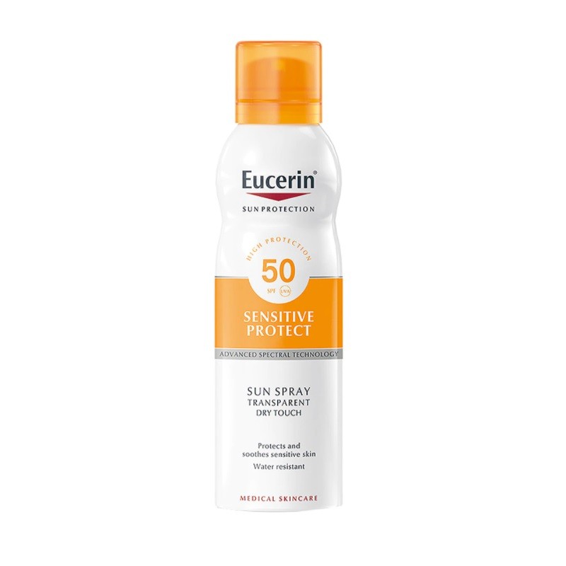 Eucerin Toque Seco Transparente Spray 200ml. spf50