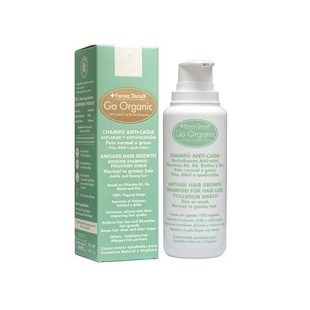 Farma Dorsch, nao nature, Go Organic Champú Anticaída Y Antipolucion 200ml