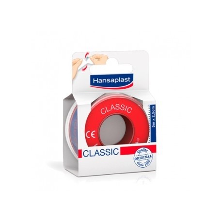 HANSAPLAST, nao nature, Hansaplast Classic Esparadrapo Universal 5m x 2,5cm