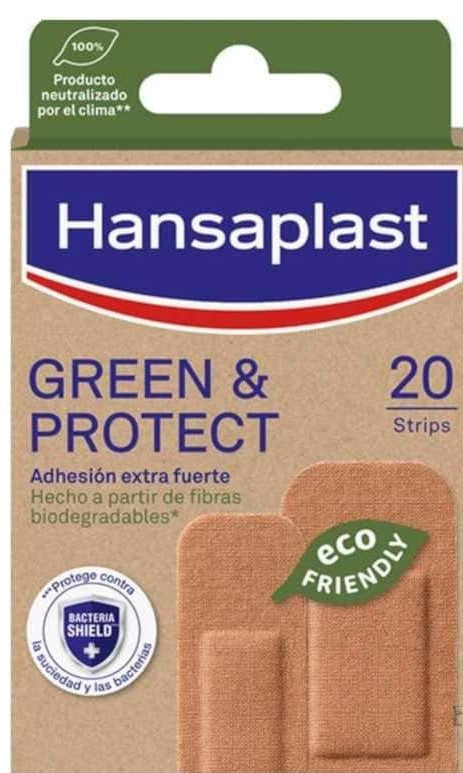 Hansaplast Green & Protect 20 Strips Eco Friendly