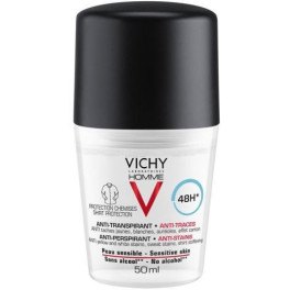 Vichy Homme Desodorante 48H No Deja Mancha