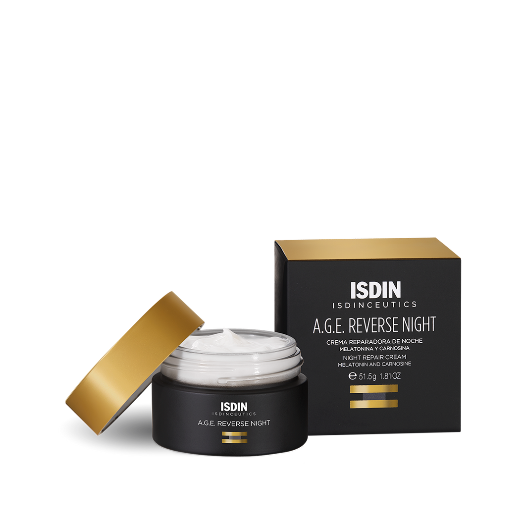 ISDIN, nao nature, Age Reverse Night Crema Reparadora De Noche 51,5g