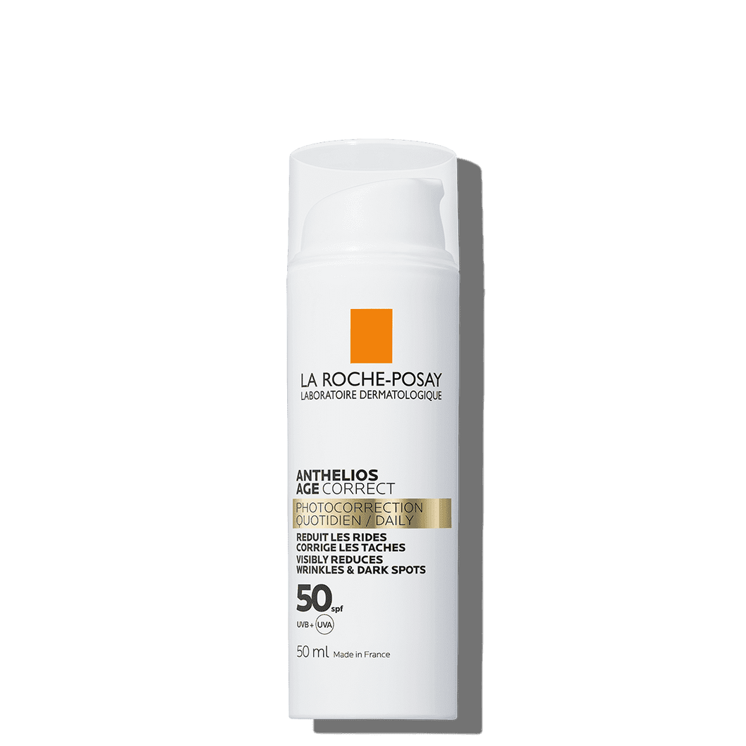 LA ROCHE POSAY, nao nature, Anthelios Age Correct Fotocorrección Gel Crema Diario SPF 50 50ml