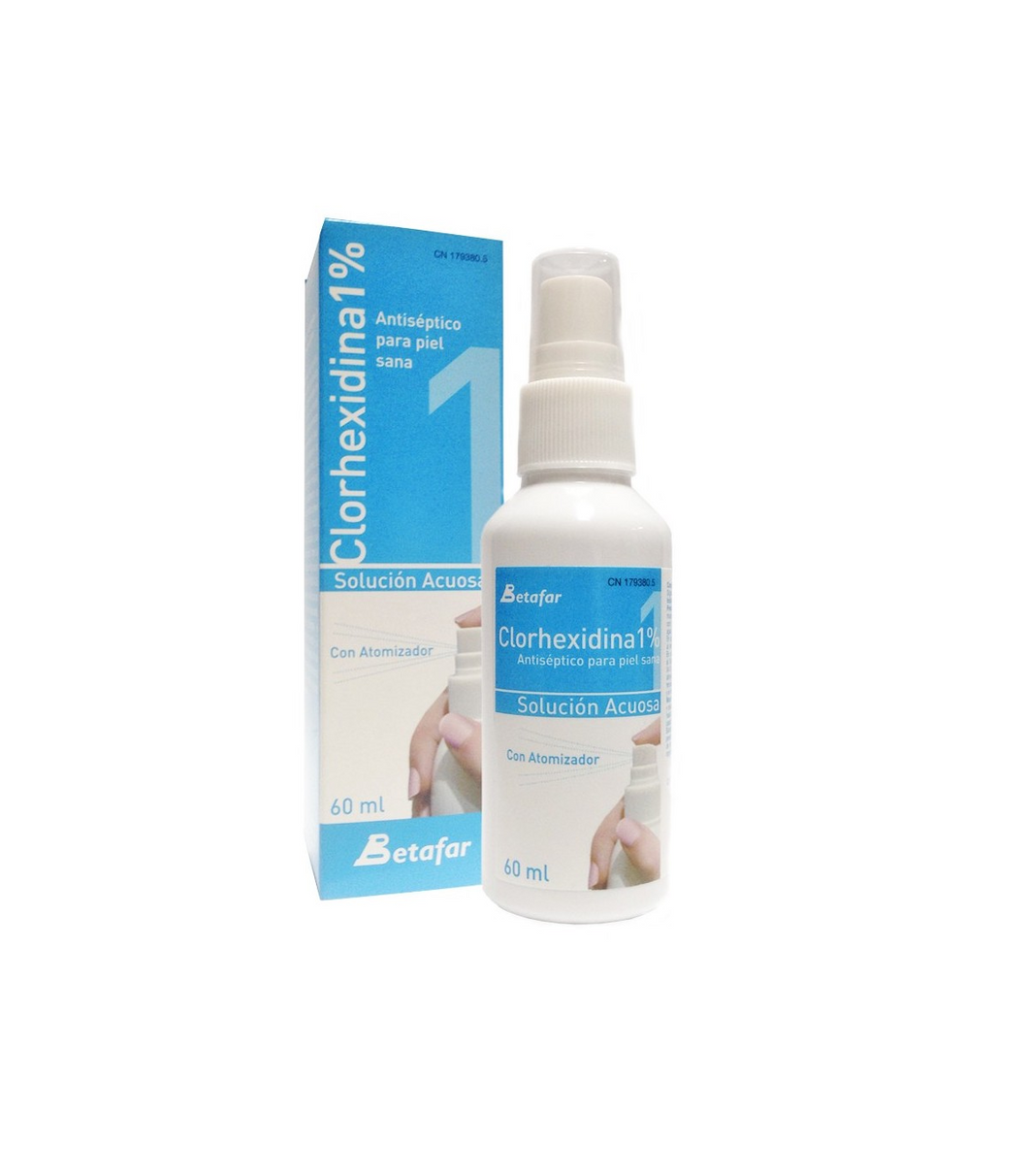 Laboratorio Betamadrileño, nao nature, Clorhexidina 1% Atomizador 60ml