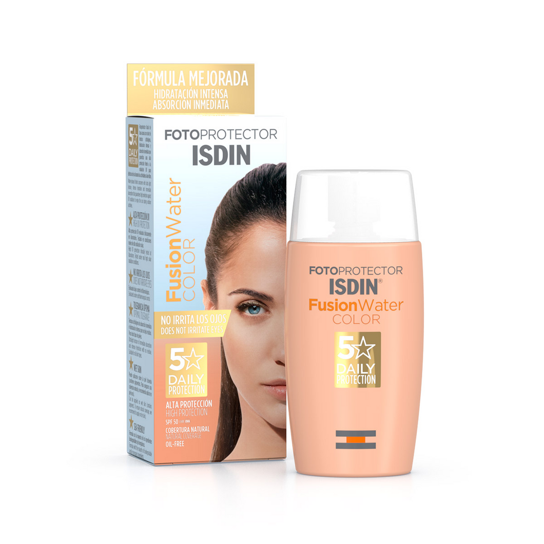 ISDIN, nao nature, Fotoprotector FusionWater Color 50ml SPF 50