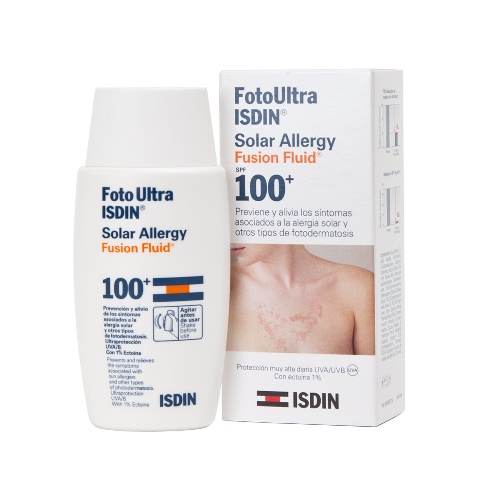 ISDIN, nao nature, FotoUltra Solar Allergy Fusion Fluid SPF 100+ 50ml