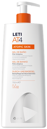 Laboratorios LETI, nao nature, At4  Atopic Skin Gel De Baño 750ml