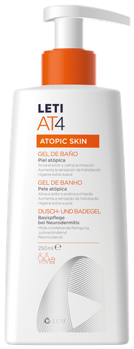Laboratorios LETI, nao nature, At4 Atopic Skin Gel De Baño 250ml
