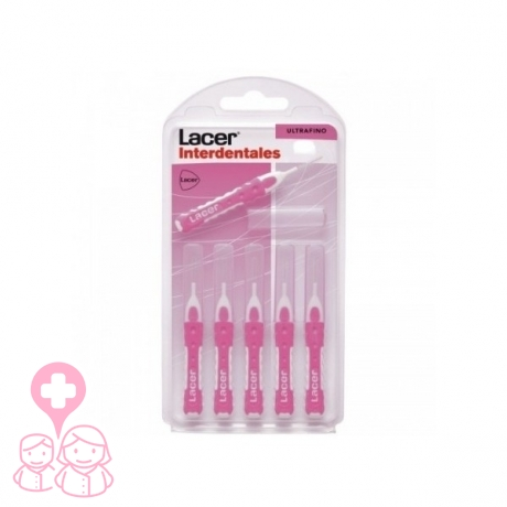 Lacer, nao nature, Interdental Ultrafino Recto 6 uds.