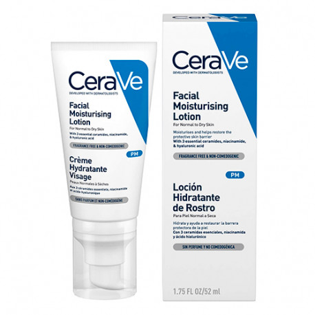 CERAVE, nao nature, Loción Hidratante De Rostro 52ml