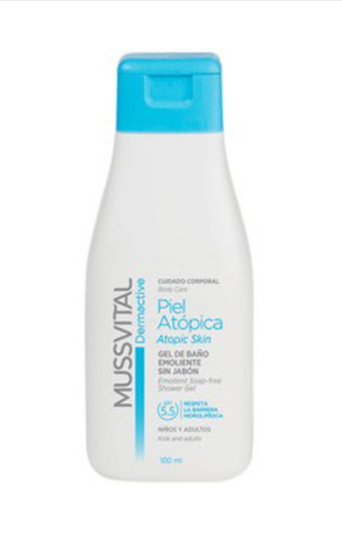 PEROXFARMA, nao nature, Mussvital Gel De Baño Piel Atópica Sin Jabón 100ml