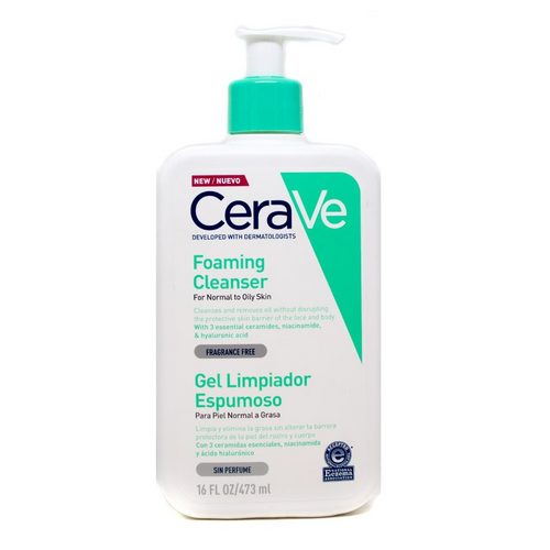 CERAVE, nao nature, Cerave Gel Limpiador Espumoso 473ml