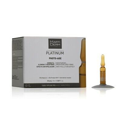 MARTIDERM, nao nature, Platinium Photo Age Control 30 Ampollas