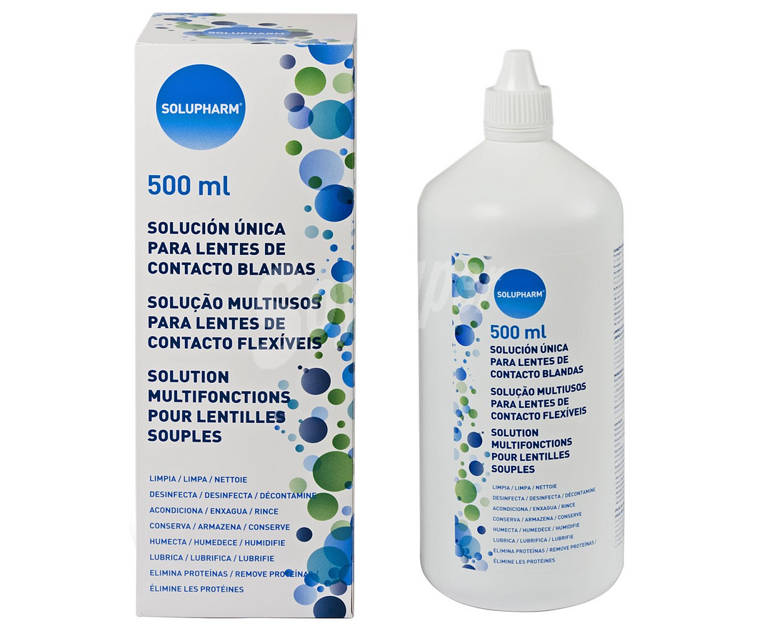 A.T.P. PHARMA, nao nature, Solucion Única Para Lentes De Contacto Blandas 500ml