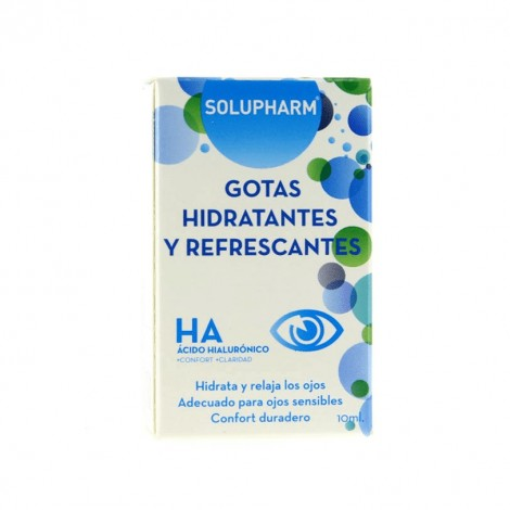 A.T.P. PHARMA, nao nature, Solupharm Gotas Hidratantes y Refrescantes Para Los Ojos 10ml