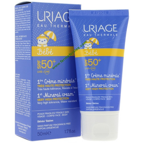 URIAGE, nao nature, Eau Thermale Bebé Alta Peoteccion 50+spf  50ml